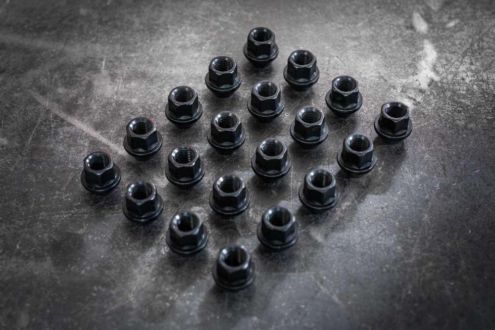 Mercedes Competition Wheel Stud Conversion Kit: (5-Lug)-Steel parts-Garagistic-Studs Only-Garagistic