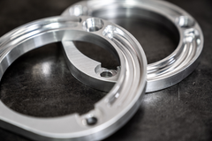 190E (W201) Aluminum Front Strut Tower Reinforcements-Steel parts-Bare-Garagistic