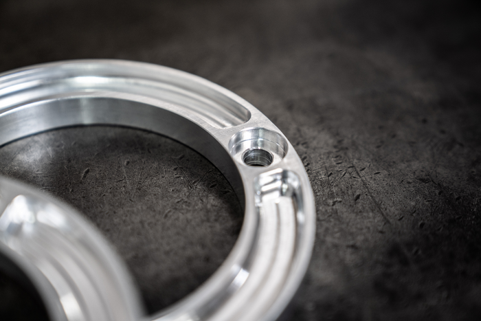 190E (W201) Aluminum Front Strut Tower Reinforcements-Steel parts-Bare-Garagistic