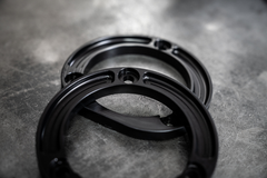 190E (W201) Aluminum Front Strut Tower Reinforcements-Steel parts-Bare-Garagistic