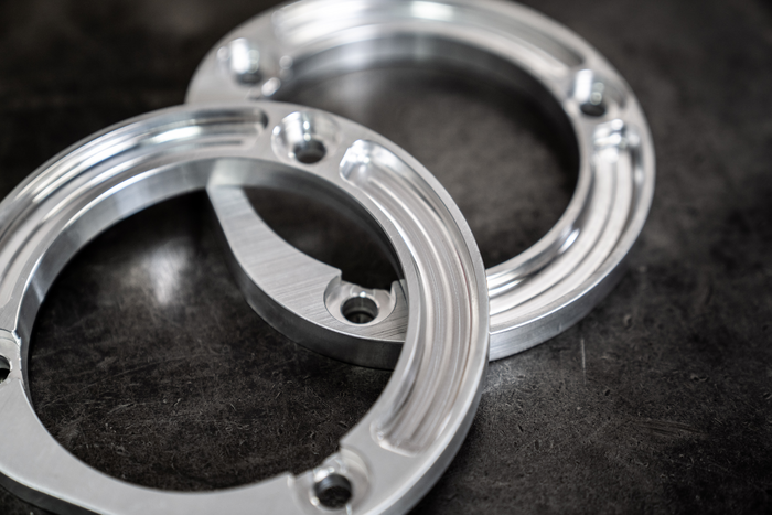 190E (W201) Aluminum Front Strut Tower Reinforcements-Steel parts-Bare-Garagistic