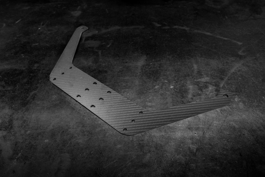 190E (W201) Fire Extinguisher Mount Bracket-Steel parts-Carbon Fiber-Garagistic