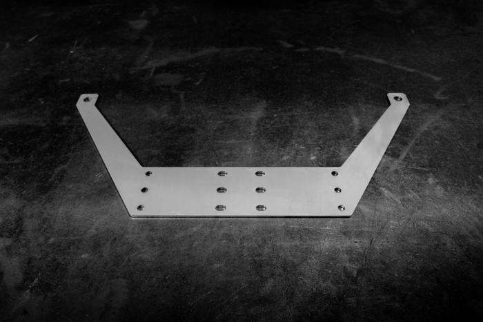 190E (W201) Fire Extinguisher Mount Bracket-Steel parts-Aluminum-Garagistic