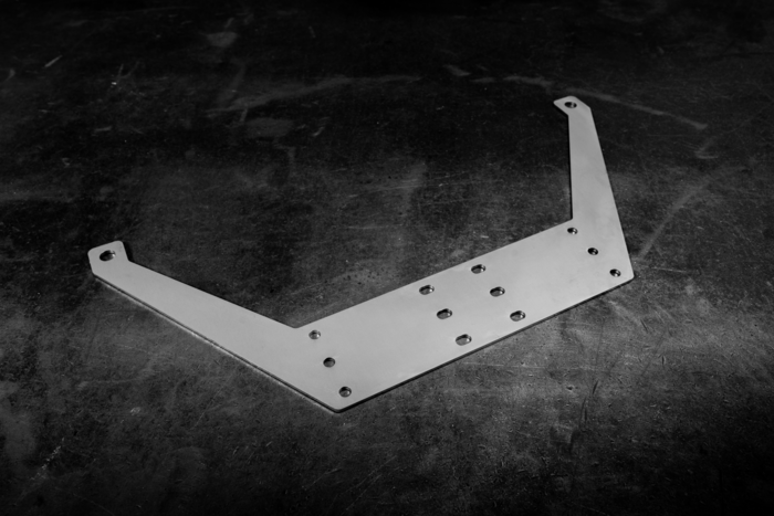 190E (W201) Fire Extinguisher Mount Bracket-Steel parts-Aluminum-Garagistic