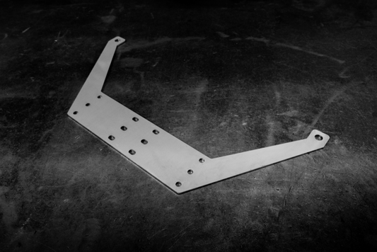 190E (W201) Fire Extinguisher Mount Bracket-Steel parts-Aluminum-Garagistic