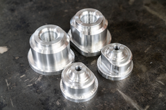 Mercedes Benz Aluminum Subframe bushings - Fits W201, W124, W202, W208-Poly-80a-Garagistic