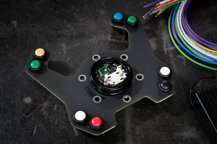 Wireless Race Car Steering Wheel Control Switch Unit - 8 Channel - BMW-Steering Wheel Hubs-Garagistic