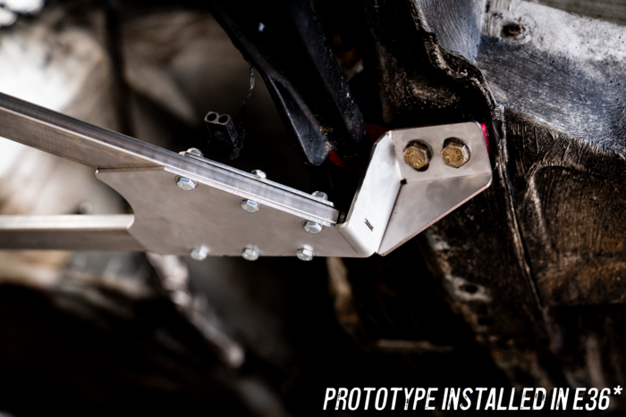 BMW E30 / E36 X-Brace-Steel parts-E30-Garagistic