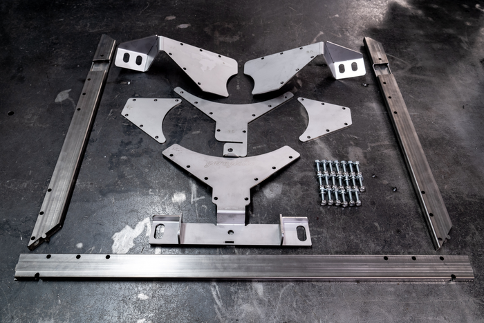 BMW E30 / E36 X-Brace-Steel parts-E30-Garagistic