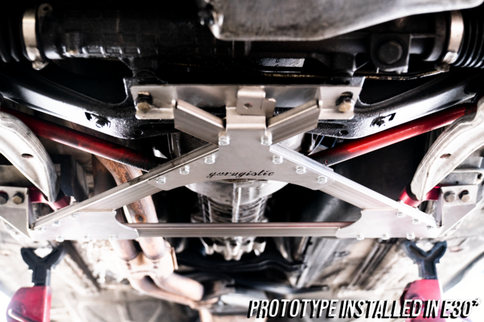 BMW E30 / E36 X-Brace-Steel parts-E30-Garagistic