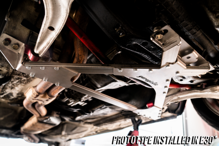 BMW E30 / E36 X-Brace-Steel parts-E30-Garagistic