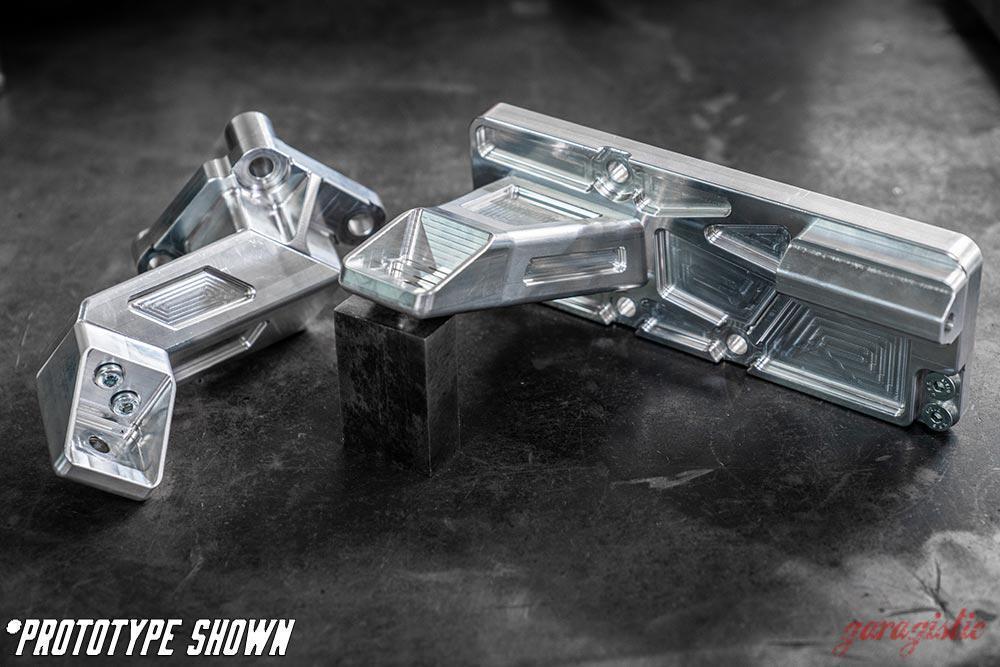 BMW E30 Honda K-Swap Engine Motor Mounts - K24, K20-Steel parts-Garagistic