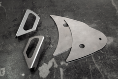 BMW E30 Rear Trailing Arm Reinforcement Kit - Wing & Tube-Reinforcements-Garagistic