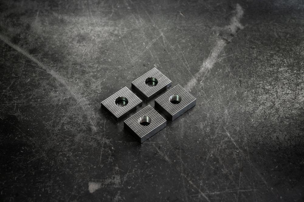 BMW E30 Serrated Camber and Toe Adjustment Brackets-Steel parts-Camber only-Garagistic