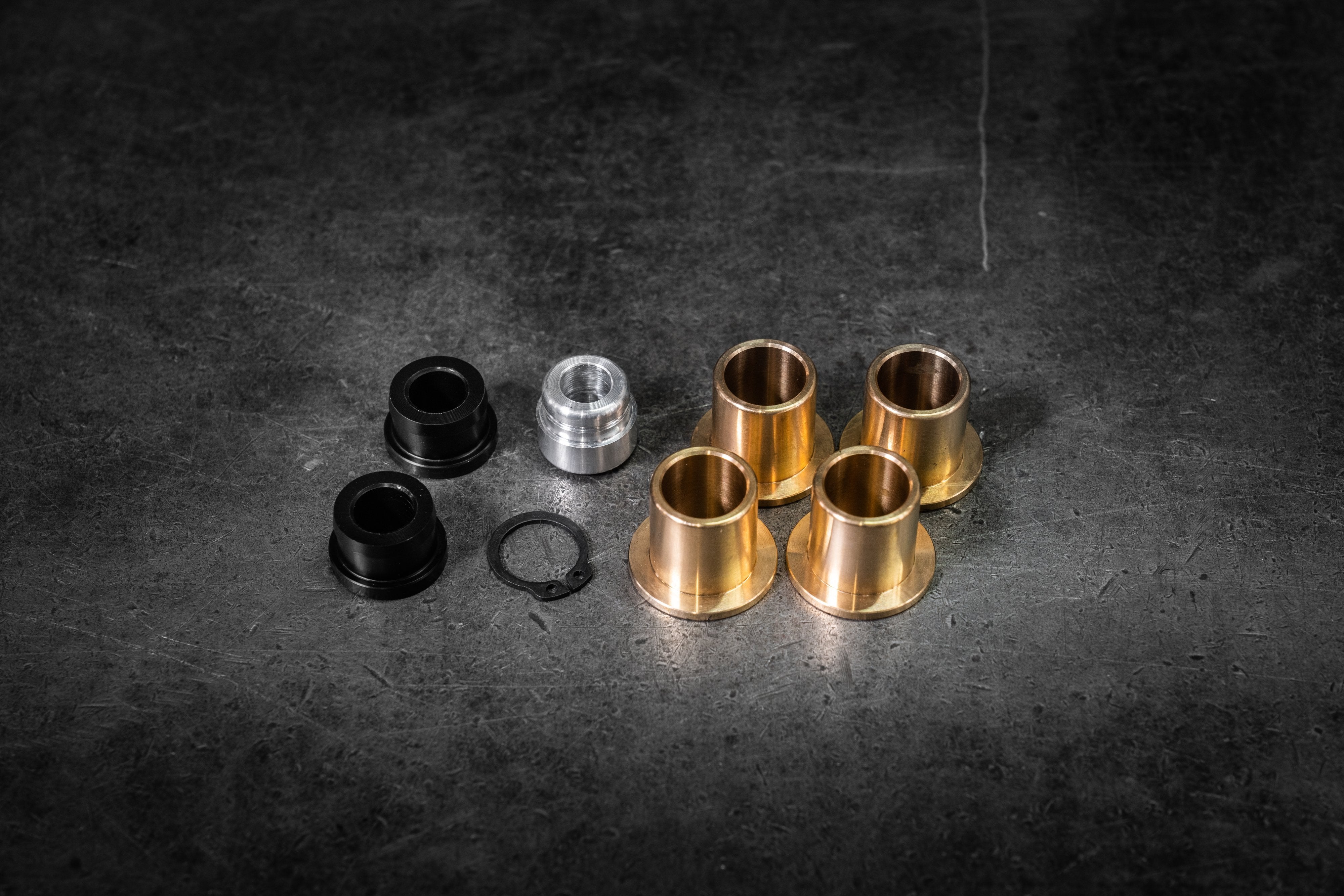 BMW E30 Throttle Cable Bushings - Billet Aluminum - M20, M10-Machined Parts-Late Model E30 325 Complete Kit-Garagistic