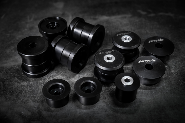 BMW E36 Complete Polyurethane Suspension Kit - Full Bushing Kit-Complete Bushing Kit-Delrin (Race)-Centered-Garagistic