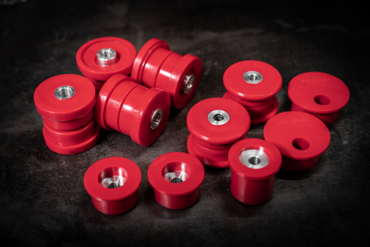 BMW E36 Complete Polyurethane Suspension Kit - Full Bushing Kit-Complete Bushing Kit-80a (Street)-Offset-Garagistic
