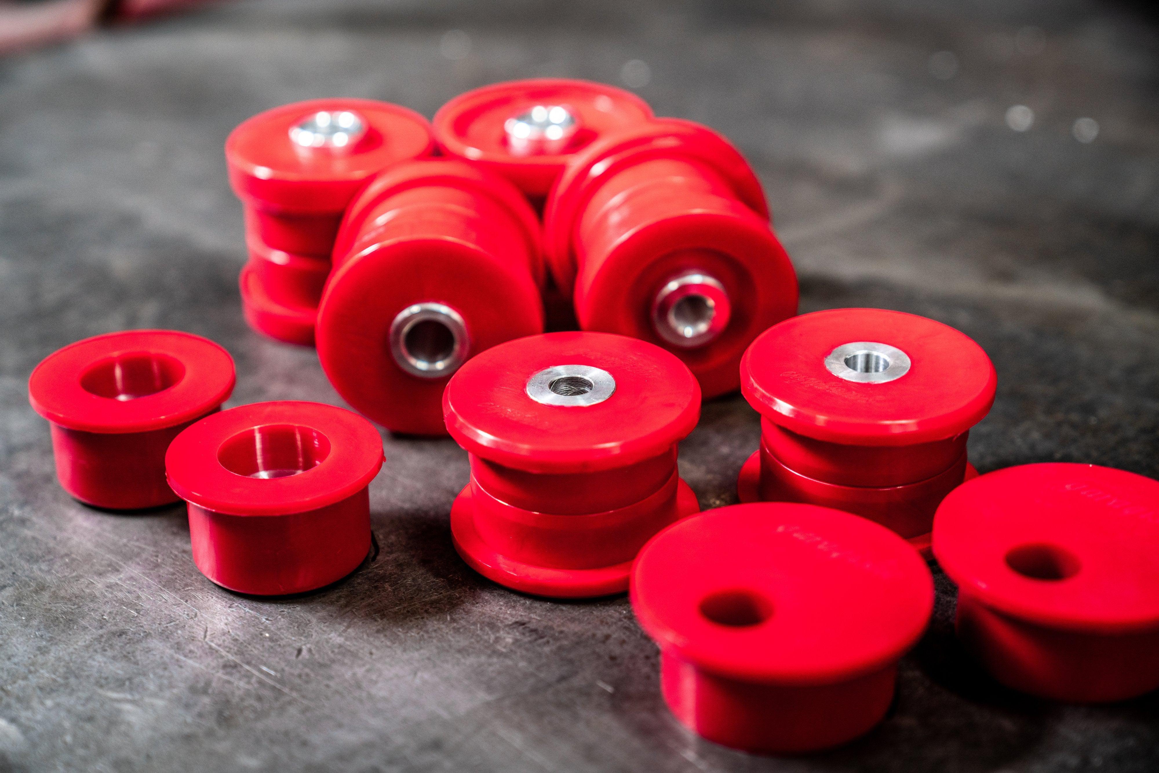BMW E36 Complete Polyurethane Suspension Kit - Full Bushing Kit-Complete Bushing Kit-80a (Street)-Centered-Garagistic