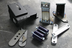 BMW M6x V8 E30 Engine Swap Conversion Motor Mounts (M60/S62)-Motor Mounts-Bare-Garagistic