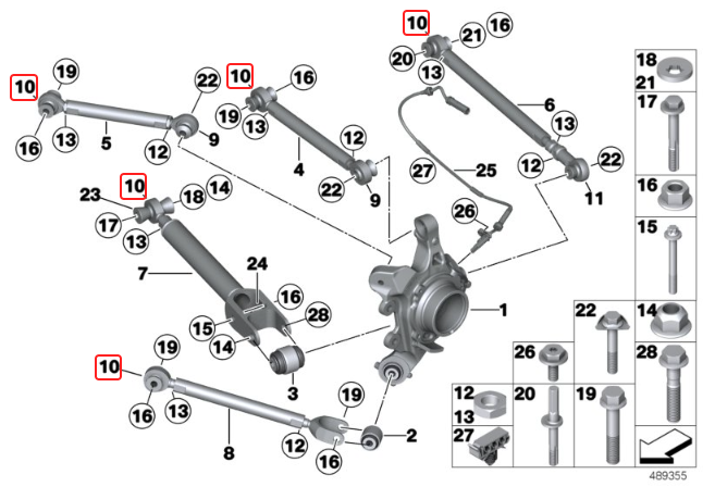 BMW Motorsport - Sleeve End 33308310772-Steel parts-Garagistic