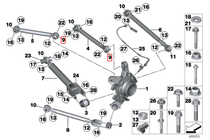 BMW Motorsport - Sleeve End 33308417241-Steel parts-Garagistic