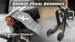 Bronze Clutch & Brake Pedal Bushings (Fits most BMW :E30, E36, E46, Z3, Z4)-Brackets & Reinforcement Braces-Garagistic