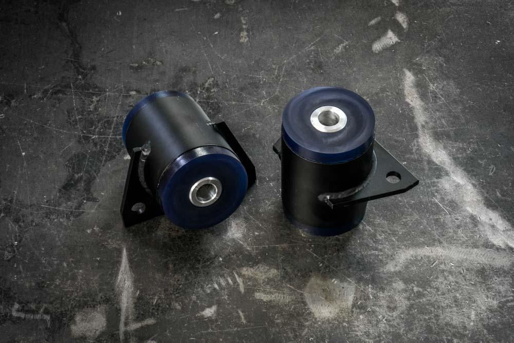 E21 Rear Subframe Bushings - 316, 318, 320-Poly-95a hard poly (aggressive street/track)-Garagistic