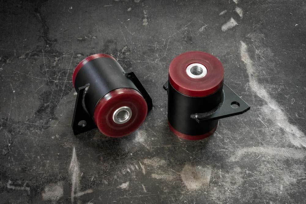E21 Rear Subframe Bushings - 316, 318, 320-Poly-80a soft poly (autox/street)-Garagistic