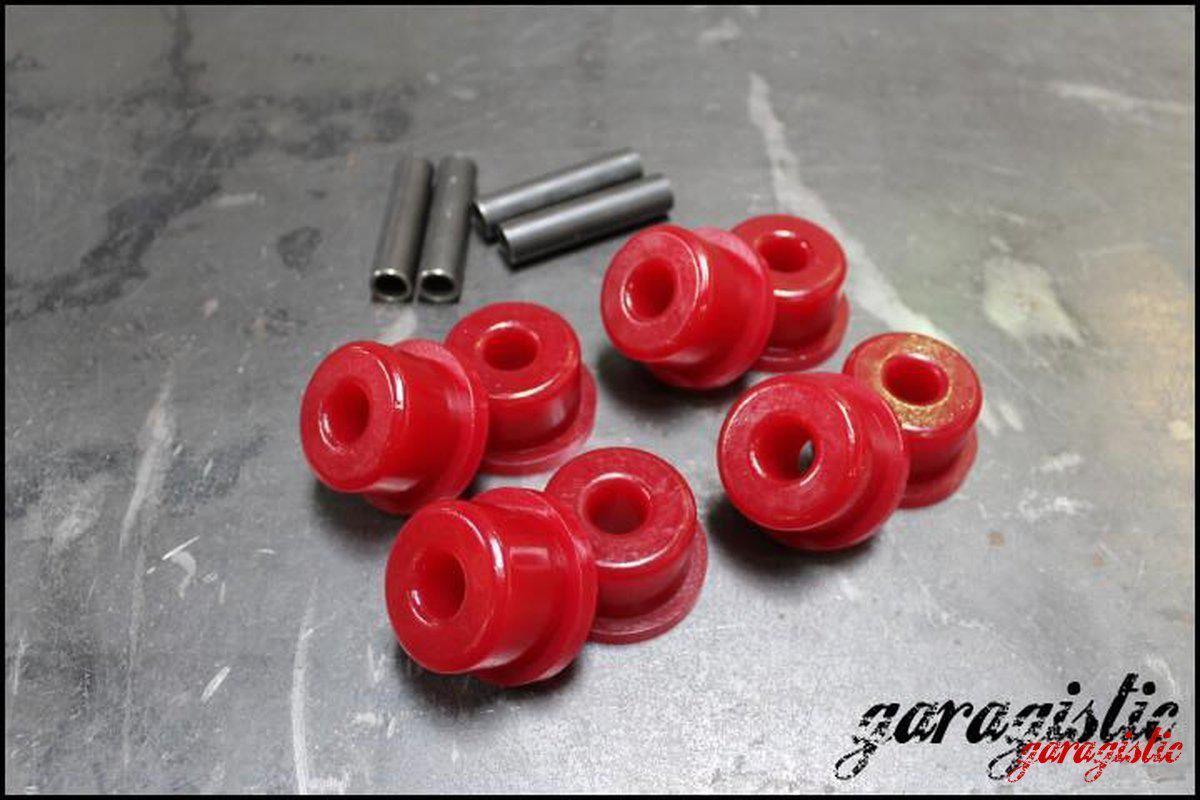 E28/E24/E34 44mm Rear Trailing Arm Bushings-Poly-Delrin (race only)-Garagistic