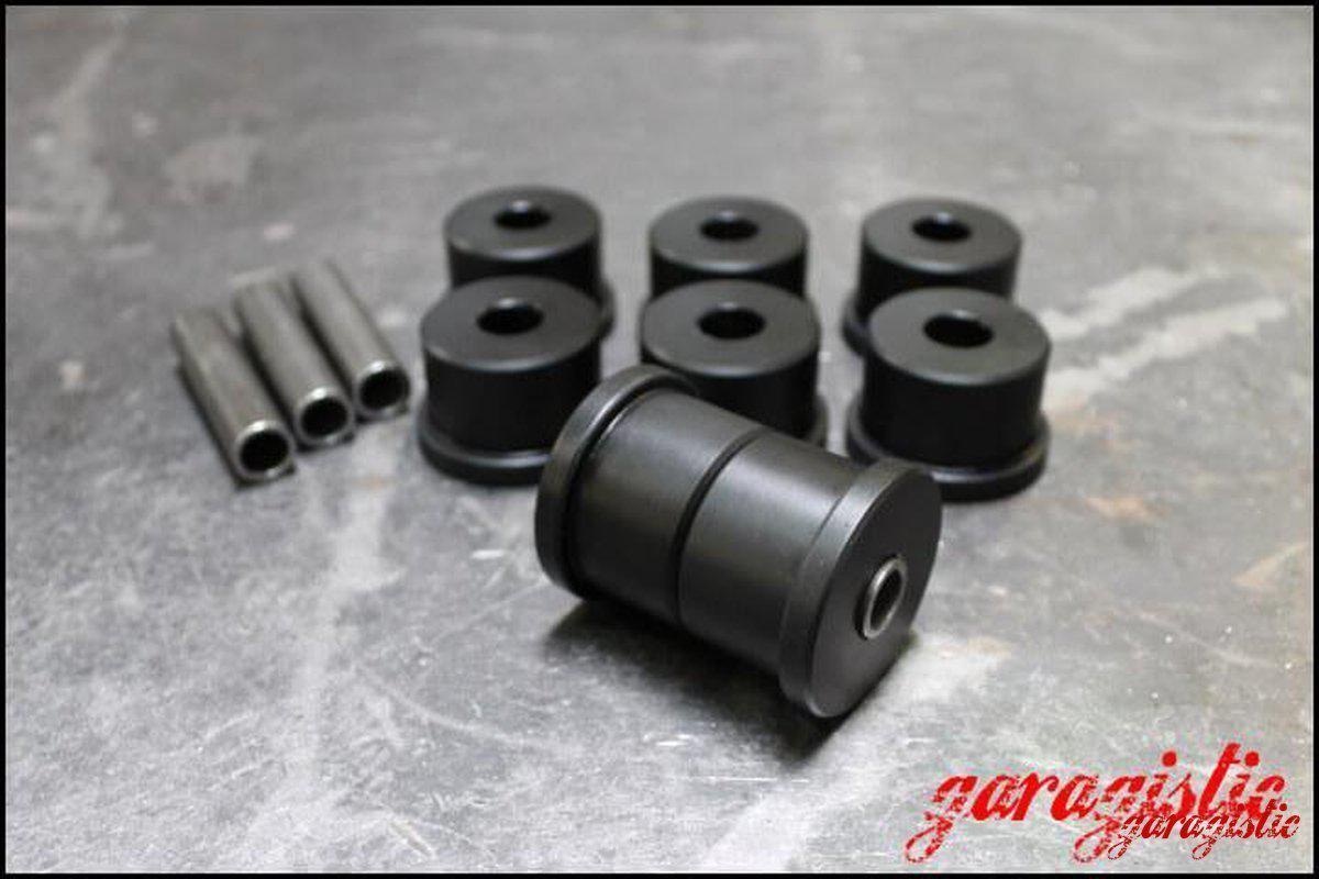 E28/E24/E34 44mm Rear Trailing Arm Bushings-Poly-Delrin (race only)-Garagistic