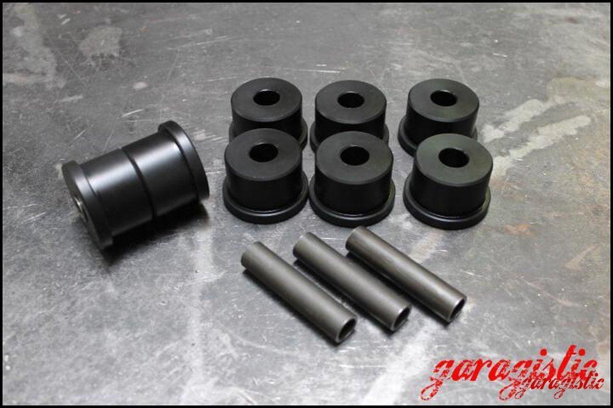 E28/E24/E34 44mm Rear Trailing Arm Bushings-Poly-Delrin (race only)-Garagistic