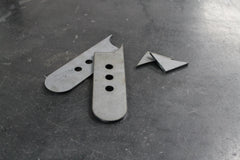 E30 6 Speed Transmission Extension Brackets - M60, S54, and M50 compatible-Steel parts-Garagistic