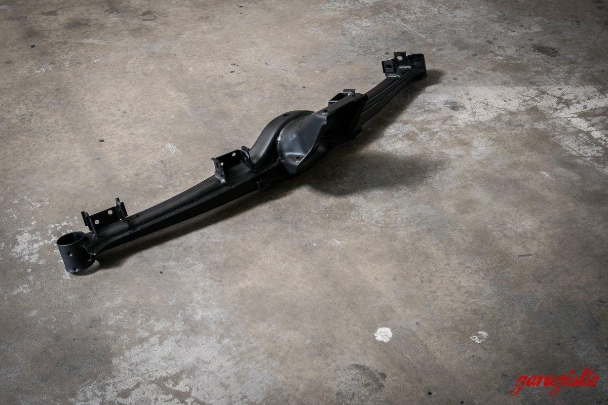 E30 Adjustable Rear Subframe Conversion-Steel parts-Black-No thanks-I will supply my core upfront-Garagistic