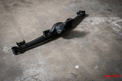 E30 Adjustable Rear Subframe Conversion-Steel parts-Black-No thanks-I will supply my core upfront-Garagistic