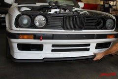 E30 Aluminum IS Lip Splitter (Late Model)-Steel parts-No Lip-Garagistic