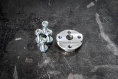 E30 Aluminum Steering Flex Coupler-Machined Parts-Raw Aluminum-Garagistic