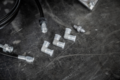 E30 Boosterless Conversion Plumbing Kit - Wilwood/Tilton-Steel parts-Garagistic