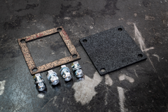 E30 Brake Booster Block-off Plate - Boosterless Conversion/Firewall Blockoff-Brake Lines-ABS-Garagistic