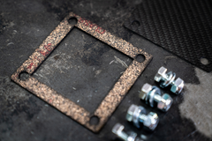 E30 Brake Booster Block-off Plate - Boosterless Conversion/Firewall Blockoff-Brake Lines-Carbon Fiber-Garagistic