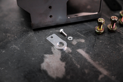 E30 Brake Booster Delete Bracket (Wilwood/ Tilton Pedal Box Setup) - Boosterless Conversion-Steel parts-No pedals or master cylinders-Garagistic