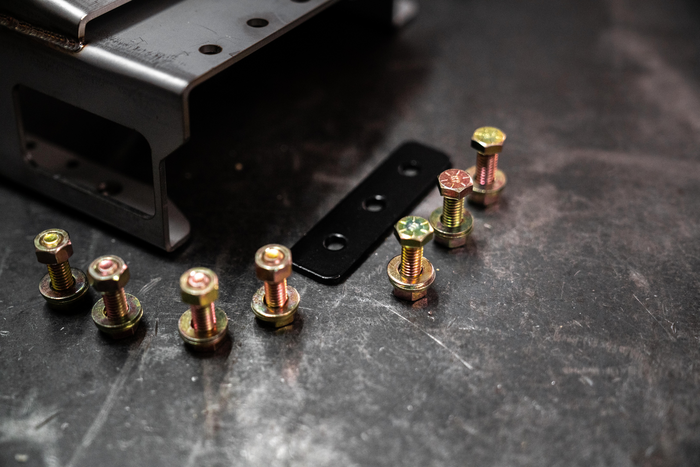 E30 Brake Booster Delete Bracket (Wilwood/ Tilton Pedal Box Setup) - Boosterless Conversion-Steel parts-No pedals or master cylinders-Garagistic