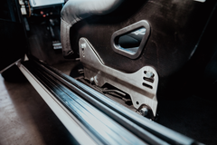 E30 Bucket Seat Side Mount Brackets for OEM Sliders-Seat mounts-400mm to 425mm-Garagistic