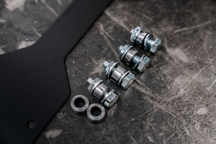 E30 Bucket Seat Side Mount Brackets for OEM Sliders-Seat mounts-400mm to 425mm-Garagistic