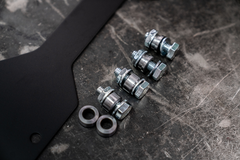 E30 Bucket Seat Side Mount Brackets for OEM Sliders-Seat mounts-400mm to 425mm-Garagistic