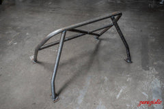 E30 Convertible Bolt In Roll Bar-Roll bars-Bent (for taller drivers)-Bare-Garagistic