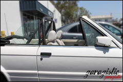 E30 Convertible Bolt In Roll Bar-Roll bars-Bent (for taller drivers)-Bare-Garagistic