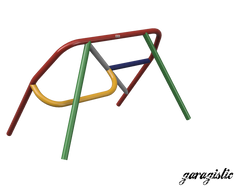 E30 Coupe and Sedan Weld-it-Yourself Roll Bar-Roll bars-No rear bracing-Straight harness bar-Bent (makes room for rear bench seat)-Garagistic
