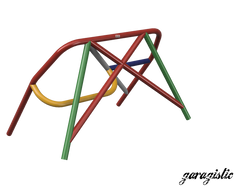 E30 Coupe and Sedan Weld-it-Yourself Roll Bar-Roll bars-No rear bracing-Straight harness bar-Bent (makes room for rear bench seat)-Garagistic