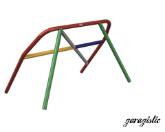 E30 Coupe and Sedan Weld-it-Yourself Roll Bar-Roll bars-No rear bracing-Straight harness bar-Bent (makes room for rear bench seat)-Garagistic