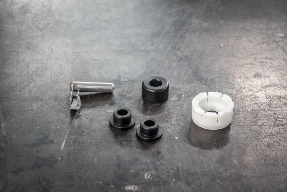 E30 Delrin Round Shifter Bushing Kit-Shifter Bushing Kits-Standard-No carrier assembly-Garagistic